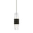 Visual Comfort Mod Sean Lavin Lassell SH Mini MO Pendant, DB/CRY - SLPD395MO27BZ