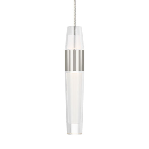 Visual Comfort Modern Sean Lavin Lassell Mini MO Pendant, PN/CRY - SLPD396MO27N