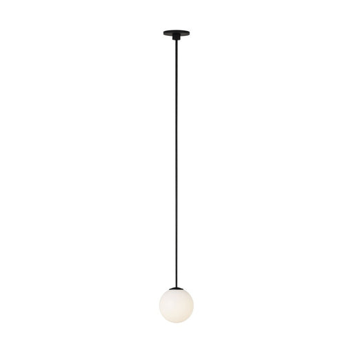 Visual Comfort Modern Orbet 1 Light 3" Alone Pendant, Black - SLPD59127B