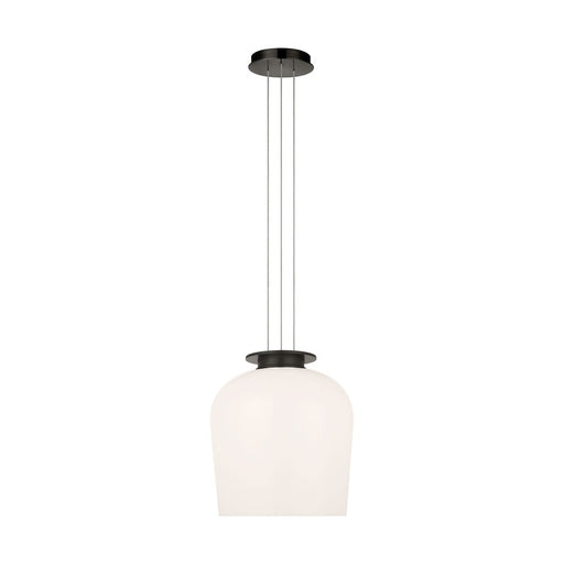 Visual Comfort Modern Vetro 1 Light 12" Pendant, Bronze - SLPD62427BZMG