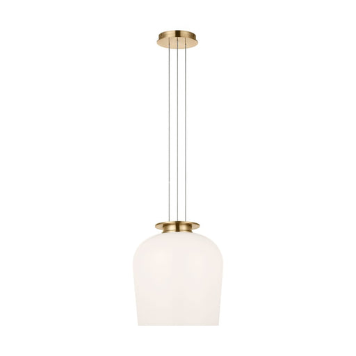 Visual Comfort Modern Vetro 1 Light 12" Pendant, Brass - SLPD62427HABMG