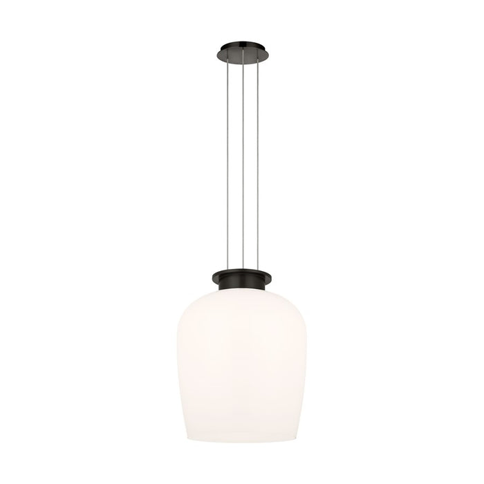 Visual Comfort Modern Vetro 1 Light 17" Pendant, Bronze