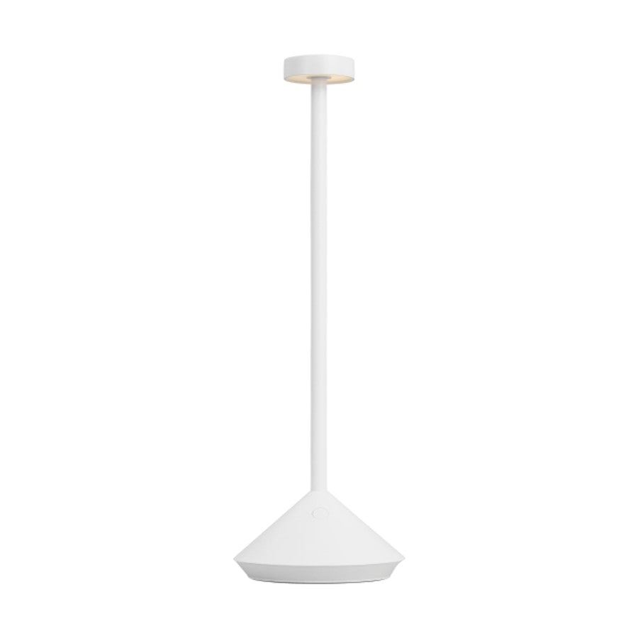 Visual Comfort Modern Sean Lavin Moneta 1 Light Table Lamp, White - SLTB27127W