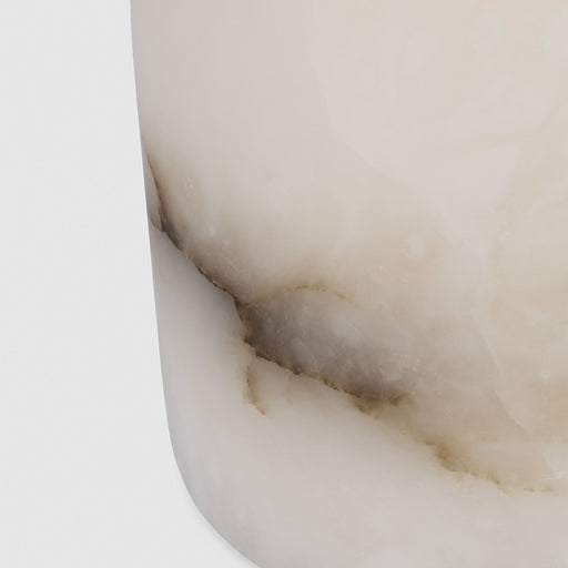 Visual Comfort Mod Caspe Alabaster 7" Rechargeable Lamp, BS