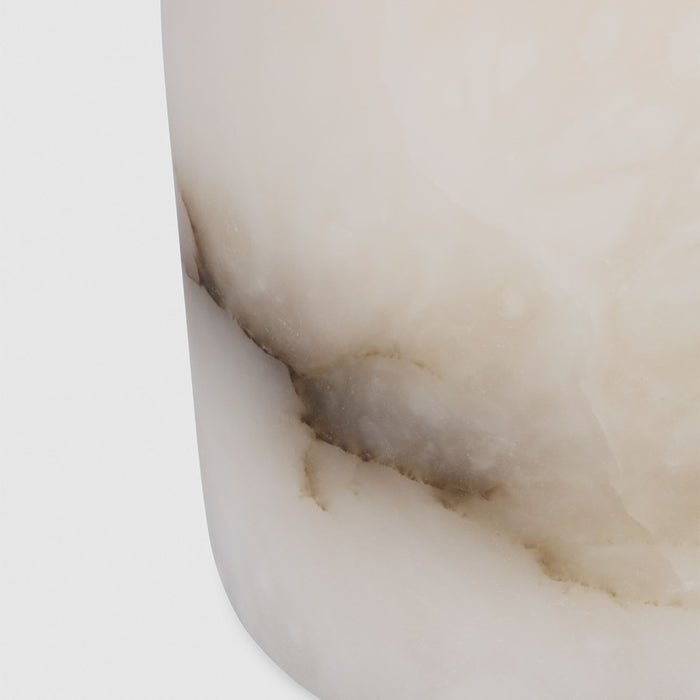 Visual Comfort Mod Caspe Alabaster 7" Rechargeable Lamp, BS