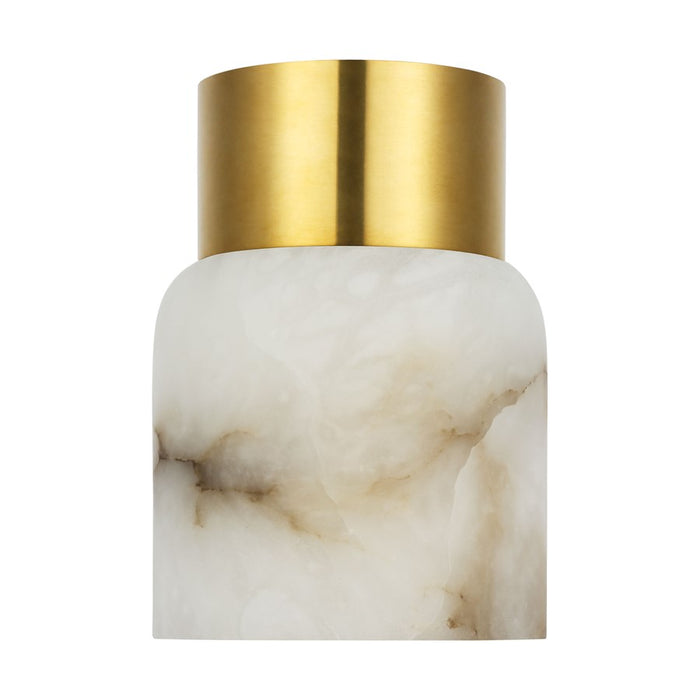 Visual Comfort Mod Caspe Alabaster 7" Rechargeable Lamp, BS