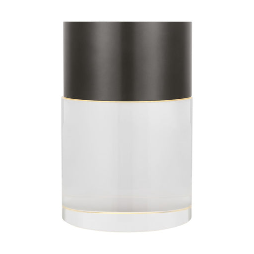 Visual Comfort Modern Caspe 6" Rechargeable Table Lamp, BZ - SLTB66827BZCG