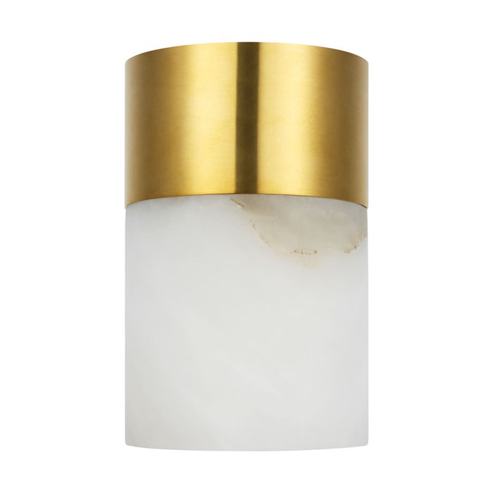 Visual Comfort Mod Caspe Alabaster 6" Rechargeable Lamp, BS