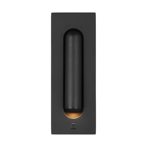 Visual Comfort Modern Ponte 1Lt 7" Task Sconce/277V, Black - SLTS67827B-277