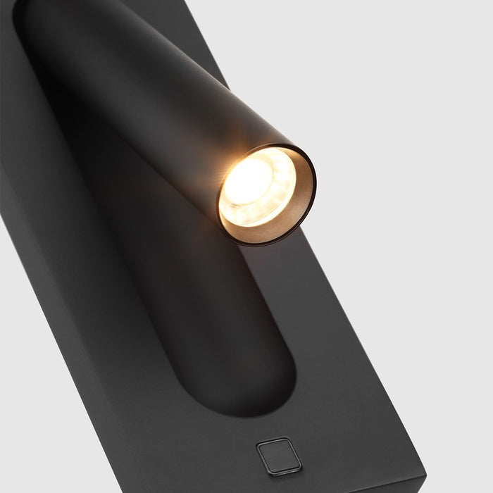 Visual Comfort Modern Ponte 1Lt 7" Task Sconce/277V, Black