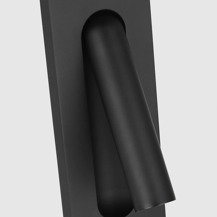 Visual Comfort Modern Ponte 1Lt 7" Task Sconce/277V, Black