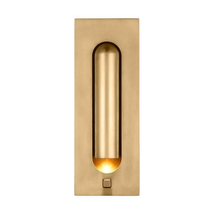 Visual Comfort Modern Ponte 1Lt 7" Task Sconce/277V, Brass - SLTS67827HAB-277