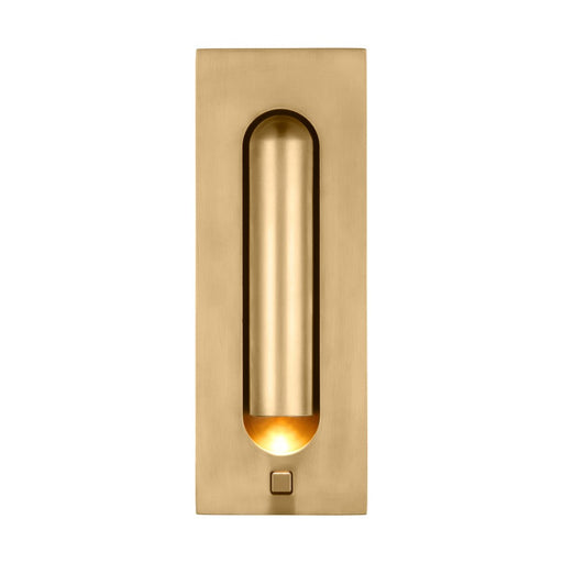 Visual Comfort Modern Ponte 1 Light 7" Task Sconce, Brass - SLTS67827HAB