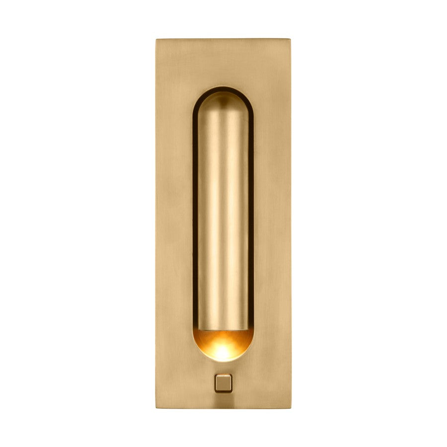 Visual Comfort Modern Ponte 1 Light 7" Task Sconce, Brass - SLTS67827HAB