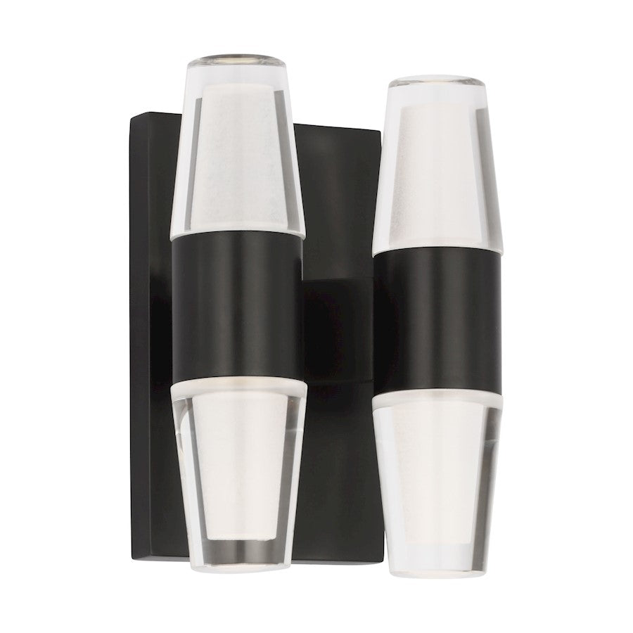 Visual Comfort Modern Sean Lavin Lassell 4 Lt Sconce, DB/CRY - SLWS31427BZ