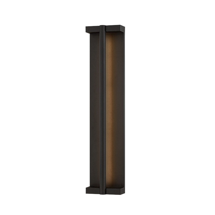 Troy Lighting Calla 1Lt Exterior Wall Sconce, Texture Black/White - B1229-TBK