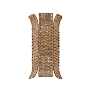 Troy Lighting Marino 2Lt Wall Sconce, Gold Leaf/Light Natural Wicker
