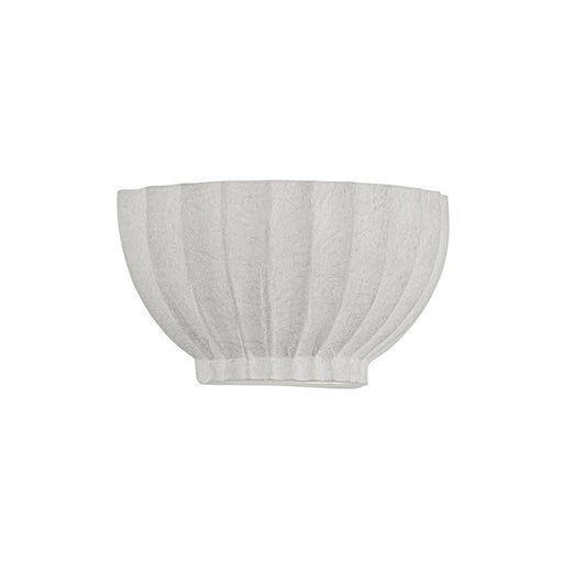 Troy Lighting Efron 1Lt Wall Sconce, White/Ceramic Ivory Texture - B1905-SWH-CIX