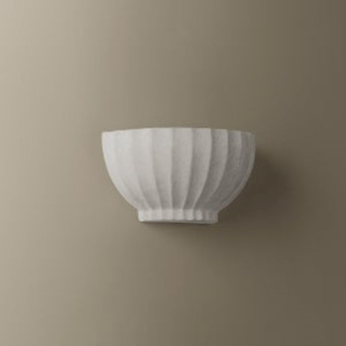 Troy Lighting Efron 1Lt Wall Sconce, White/Ceramic Ivory Texture
