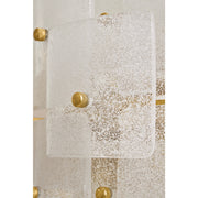 Troy Lighting Jacik 2 Light Wall Sconce, Vintage Gold Leaf/Candy