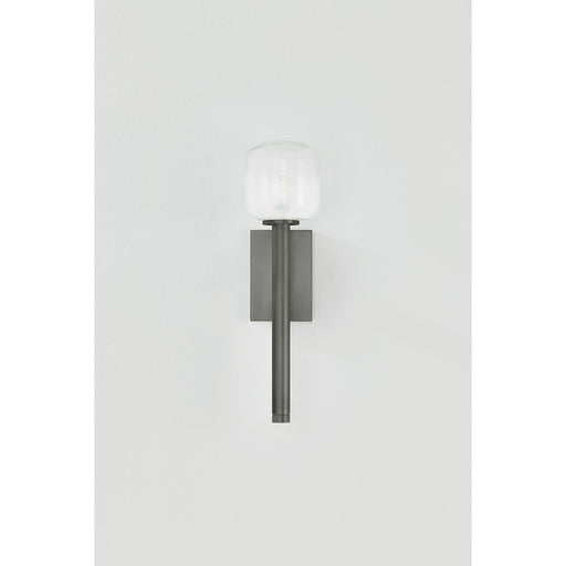 Troy Lighting Axton 1 Light Wall Sconce, Vintage Pewter/Sfumato