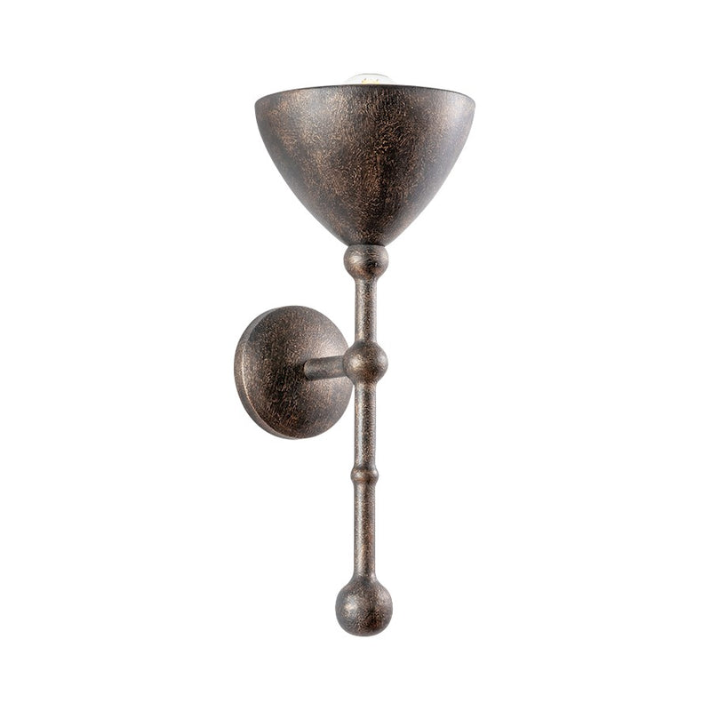 Troy Lighting Vishal 1 Light Wall Sconce, Black Patina Gold - B2319-BPG