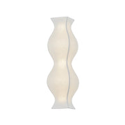Troy Lighting Brisa 1Lt 17" Wall Sconce, Soft White/Natural Paper - B2417-SWH