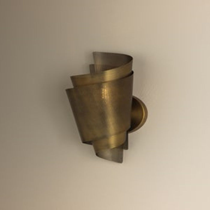 Troy Lighting Blaisdell 1Lt Wall Sconce, Patina Brass