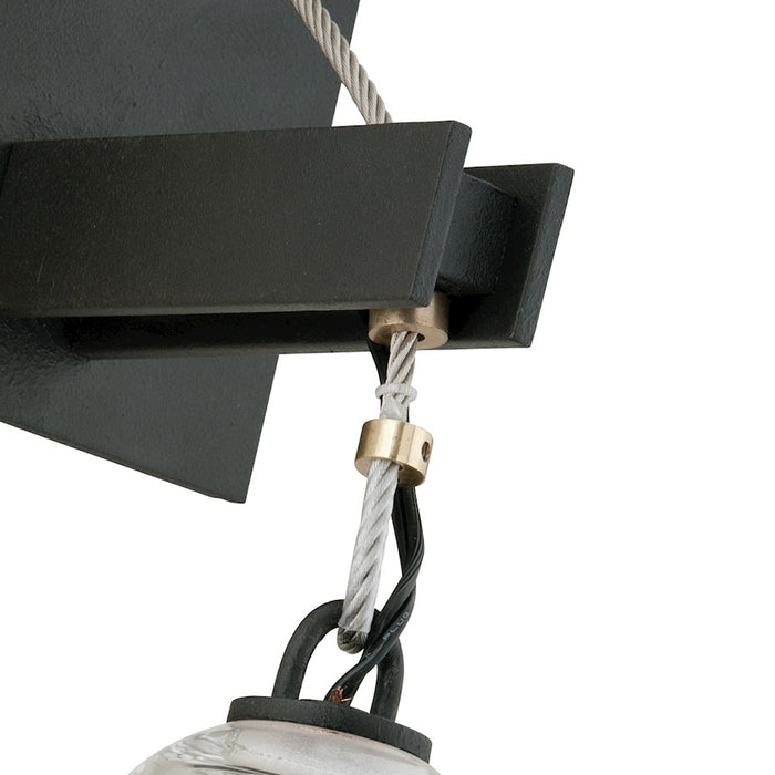 Troy Lighting Menlo Park 1 Light Wall Sconce, Deep Bronze