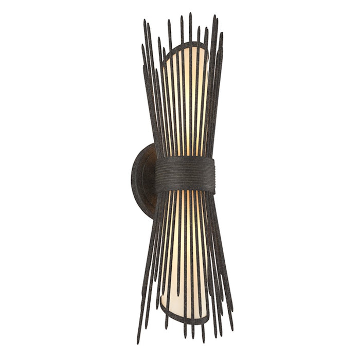 Troy Lighting Blink 2Lt Wall Sconce, French Iron/Provence
