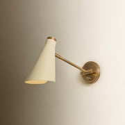 Troy Lighting Andersen 1Lt 10"H Wall Sconce, Patina Brass/Sand