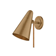 Troy Lighting Kobe 1Lt Wall Sconce, Patina Brass - B4712-PBR