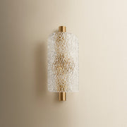 Troy Lighting Bergeron 2 Light Wall Sconce, Patina Brass/Piastre