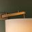 Troy Lighting Mailo 1Lt Wall Sconce, Patina Brass/White Linen 1