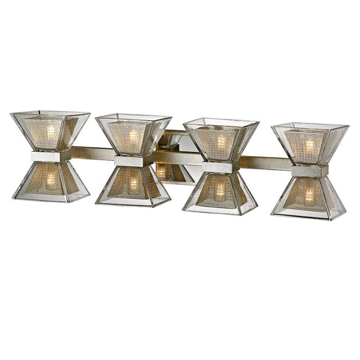 Troy Lighting Expression 8 Light Bath and Vanity, Silver Leaf - B5814-SL