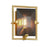 Troy Lighting Prism 1Lt Wall Sconce, Gold Leaf/Plated - B7082-GL