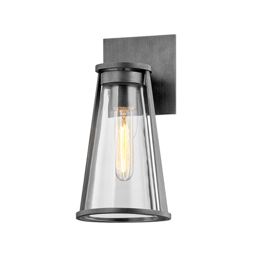 Troy Lighting Prospect 1Lt Wall Sconce, Graphite/Clear