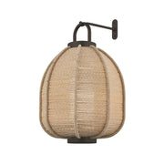 Troy Lighting Maltby Outdoor 1Lt Wall, Large Hook/Small Shade, Black