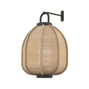 Troy Lighting Maltby Outdoor 1Lt Wall, Large Hook/Small Shade, Black