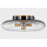 Troy Lighting Gunner 3 Light Flush Mount, Patina Brass/Ombre Smoke