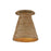 Troy Lighting Menifee 1Lt Flush Mount, Brass/Natural Wicker - C3106-PBR