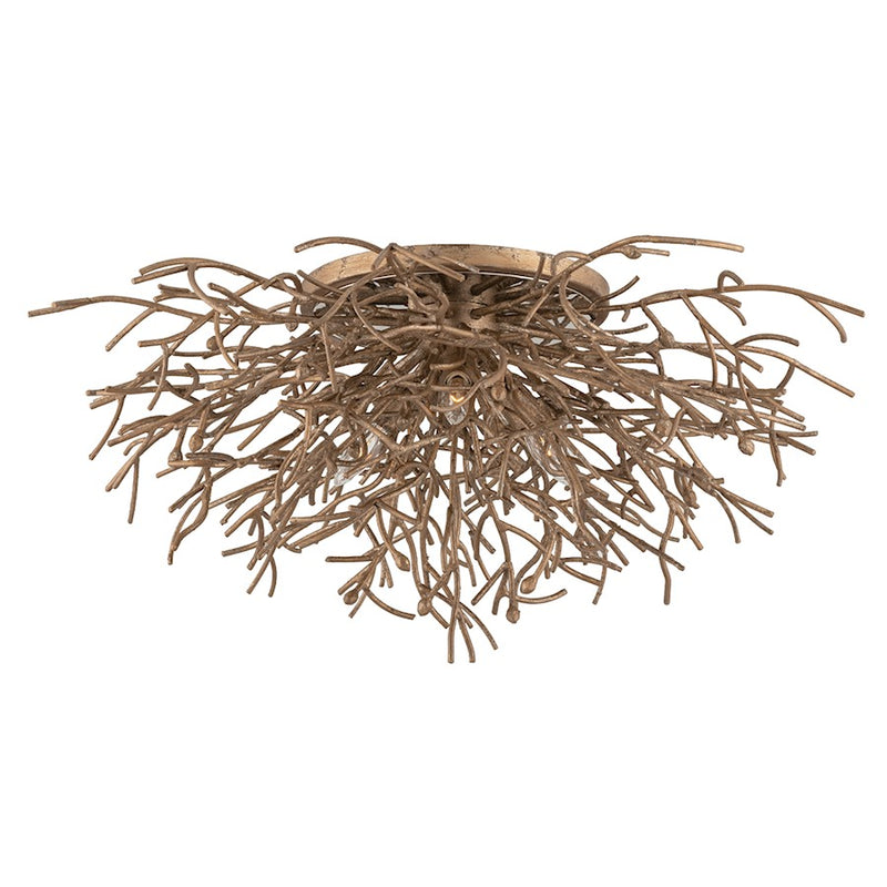 Troy Lighting Sierra 3 Light Flush Mount, - C6090-VZ
