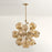 Troy Lighting Ellory 13Lt 32" Chandelier, Patina Brass/Bronze