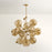 Troy Lighting Ellory 13Lt 46" Chandelier, Patina Brass/Bronze