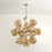 Troy Lighting Ellory 13Lt 46" Chandelier, Patina Brass/Bronze