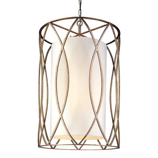 Troy Lighting Sausalito 8 Light Pendant, Silver Gold - F1288-SG