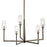 Troy Lighting Lyle 5 Light Chandelier, Black Patina Gold/Clear - F1336-BPG