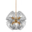 Troy Lighting Salix 6 Light Pendant, Patina Brass/Smoke - F1522-PBR