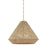 Troy Lighting Keats 4 Light Pendant, Patina Brass/Natural String - F1630-PBR