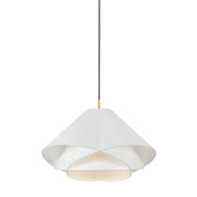 Troy Lighting Edna 1Lt 25" Pendant, Vintage Gold Leaf/Handmade Paper - F2825-VGL